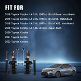 6X Front Complete Strut-Rear Shock Stabilizer Bars for 2019-2022 Toyota Corolla – product image 7
