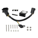 7 Way RV Trailer Tow Wiring Harness Connector 7/4 Pin Flat Plug for Chevy 1500 – product image 2