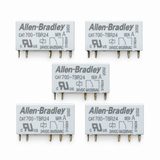5-Pack 700-TBR24 24V 6A 5-Pin Relays for Allen-Bradley