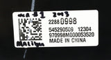 Radio Control Panel UYE for 2013 Chevrolet Malibu 22880998