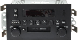 AM FM Radio Receiver and Cassette Player for 2002 Buick LeSabre OEM 09366444