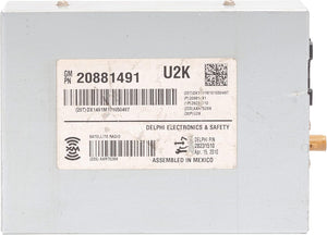 Satellite Radio Receiver for 2012-2015 Chevrolet Captiva Sport 20881491