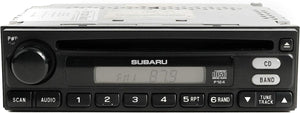 AM FM Radio Single Disc CD Player for 2002-2004 Subaru Legacy 86201AE27A Face P124