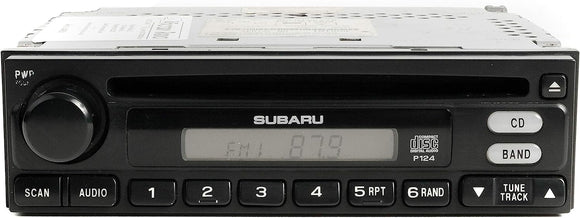 AM FM Radio Single Disc CD Player for 2002-2004 Subaru Legacy 86201AE27A Face P124