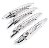 Chrome Door Handle Cover Set for Hyundai Sonata 2015-2019 No SMK hole