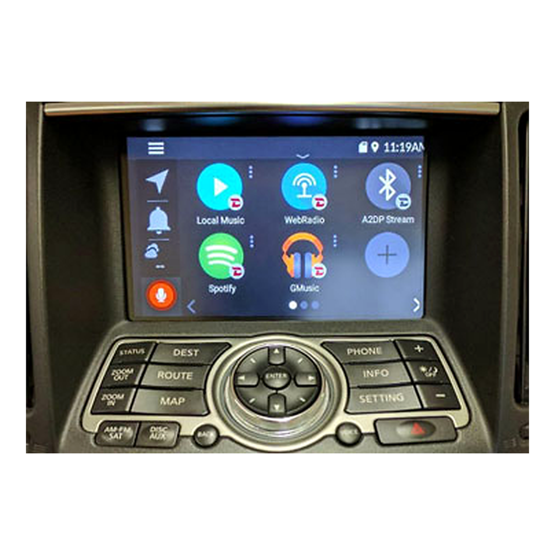 Nissan Infiniti 2008-2012 GROM VLine Infotainment System Upgrade Video Interface