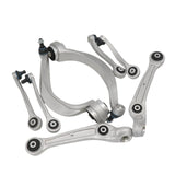 8-Piece Front Control Arm Kit with Ball Joints for 2011-2018 Audi A8 Quattro and S8