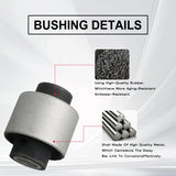 8-Piece Rear Axle Trailing Control Arm and Bushing Set for BMW E36 E46 E83 33321092237 – product image 3