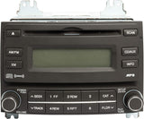 2009-2010 Hyundai Elantra AM FM mx MP3 CD Player Radio 96160-2H5309K Opt 9611P6