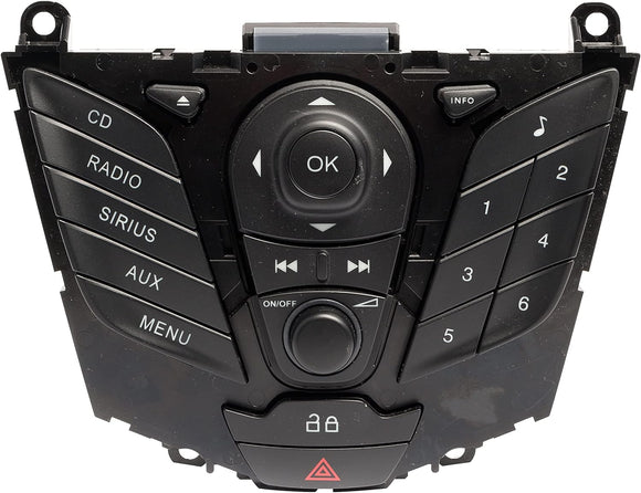 adio and Audio Control Panel 2013 Ford Fiesta AE8T-18K811-AB