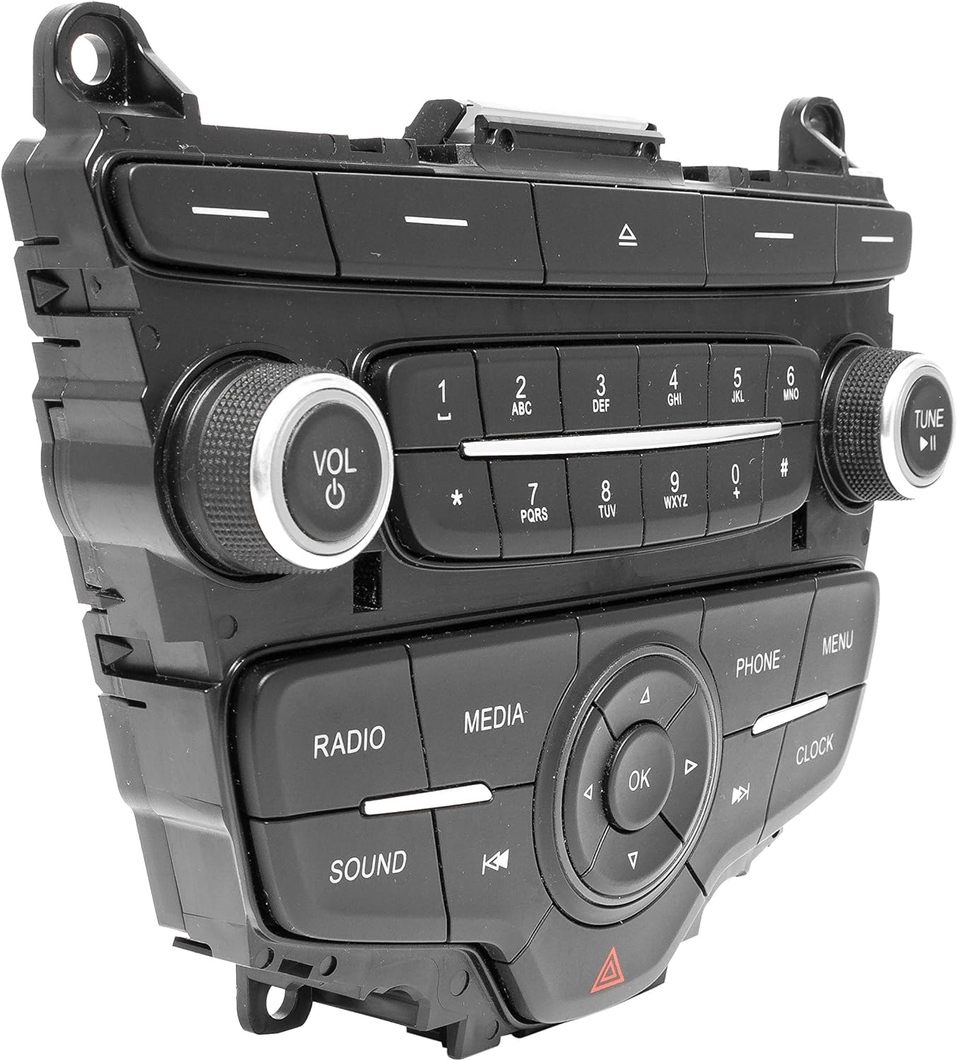 Radio Audio Control Panel for 2015-18 Ford Focus Escape C-Max F1ET-18K ...