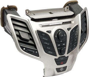 Radio AM FM Radio Receiver Control Panel Vents 2013 Ford Fiesta AE8T-18K811-AB