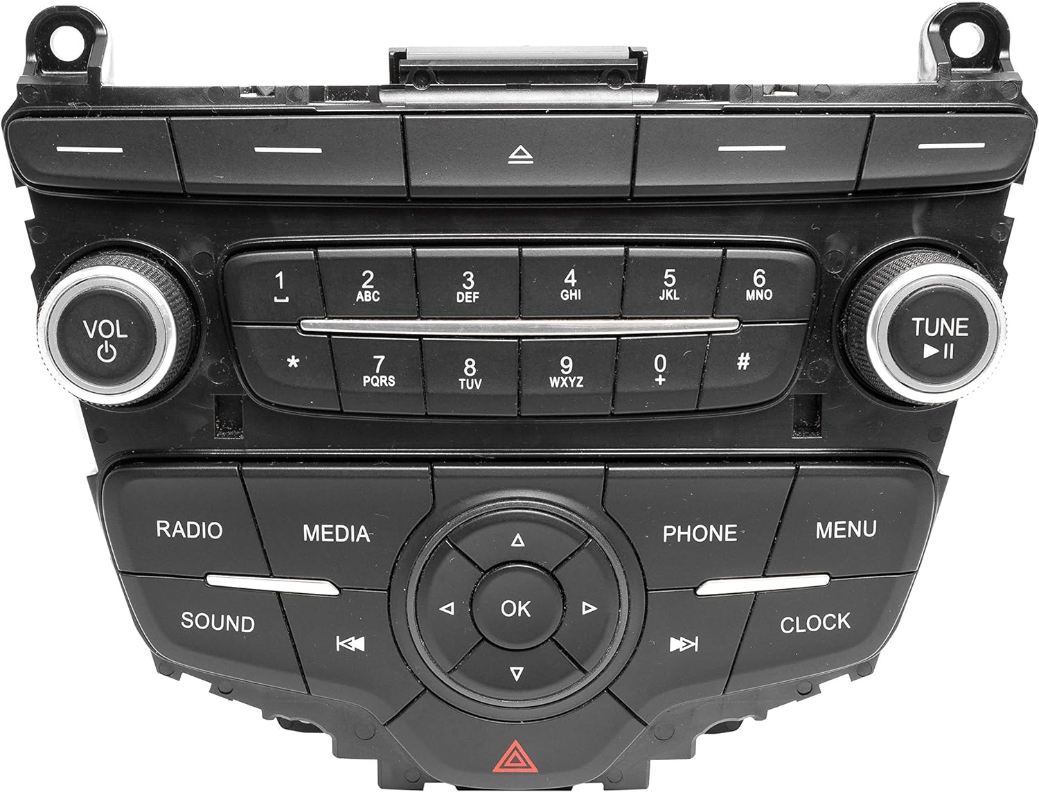 Radio Audio Control Panel for 2015-18 Ford Focus Escape C-Max F1ET-18K ...