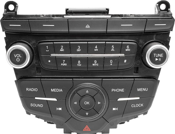 Radio Audio Control Panel for 2015-18 Ford Focus Escape C-Max F1ET-18K811-LD