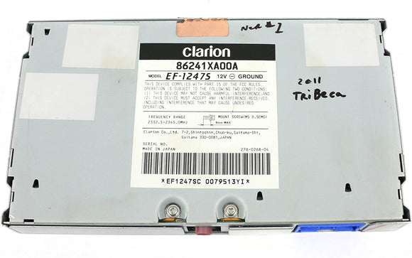 Satellite XM Tuner for 2007-2011 Subaru Tribeca 86241-XA00A