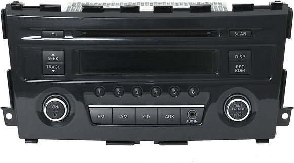 Radio AM FM MP3 CD Player Auxiliary Input 2013-2015 Nissan Altima 281853TA0G