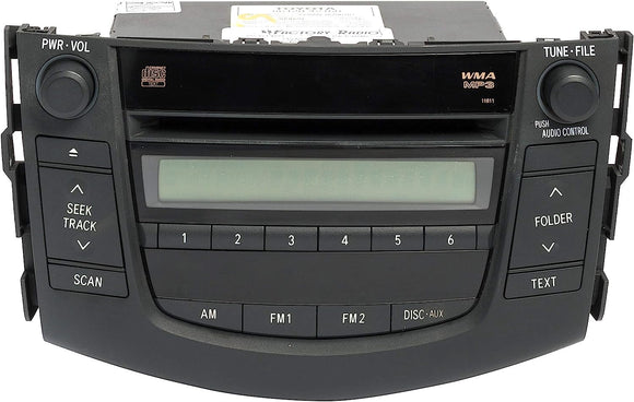 AM FM Radio MP3 CD Player for 2006-2008 Toyota RAV4 86120-42160 Face 11811