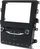 Audio Control Panel with Temperature Controls for 2013-2014 Ford Fusion DS7T-18E245-MP