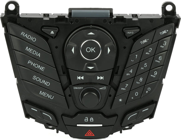 Audio Control Panel with Voice Recognition 2013-2014 Ford Focus DM5T-18K811-LA