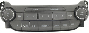 Radio Control Panel UYE for 2013 Chevrolet Malibu 22880998