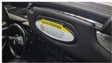 Replacement Sunvisor Vanity Mirror Cover for Porsche 996 997 987 911 Carrera Boxster Cayman