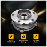 Front Wheel Bearing and Hub Assembly for X5 07-18 X6 08-19 3.0L 4.4L 31226867808 - product image 6