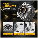 Wheel Bearing and Hub Assembly Rear Left Right For Volvo S60 2.3L 2002-2005 - product image 3
