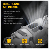 Aluminum Intake Manifold for 1957-1986 SBC S/B Small Block Chevy 305 327 350 400 IMP020-SL-D - product image 5