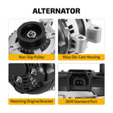 Alternator Direct Replacement 135Amp for 2006-2009 Chevy Impala 5.3L V8 11179 - product image 2