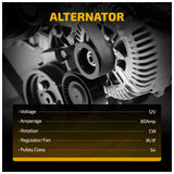 Alternator 80A For 2002-2003 Protege5 2.0L 1999-2003 Mazda Protege 1.6L 13719 - product image 4