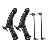4x Front Lower Control Arm Ball Joints Sway Bars For Nissan Rogue 2.5L 2008-2013 - product image 1