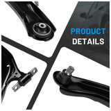 4x Front Lower Control Arm Ball Joints Sway Bars For Nissan Rogue 2.5L 2008-2013 - product image 3