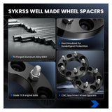 4x 5x5 to 5x4.5 1" Adapters Wheel Spacers for Jeep Wrangler Commander 3.6L - product image 6