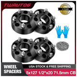 4x 5x5 to 5x4.5 1" Adapters Wheel Spacers for Jeep Wrangler Commander 3.6L - product image 9