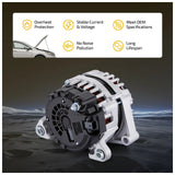Alternator for 2013-2021 Buick Encore 1.4L L4 130A 12V CW 6-Groove 1204437 - product image 5