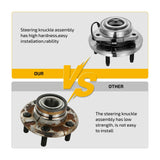 Pair Front Wheel Hub Bearing for 2005-2011 Dodge Dakota 2006-2008 Raider - product image 5