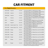 Set Front Wheel Bearings & Hub Assembly for Ford Ranger 00-09 Mazda B4000 4X4 515052 - product image 2