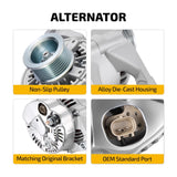 Alternator for Dodge Dakota 2001-2003 V6 3.9L/V8 5.9L CW 136A 13911 - product image 4