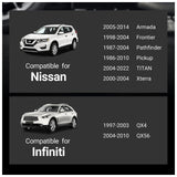 4Pcs 2" 6x5.5 Wheel Spacers M12x1.25 for Nissan Titan 2004-2022 Armada 2005-2014 - product image 3