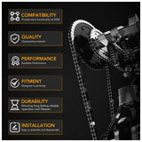 Timing Chain Kit w/Crankshaft Sprocket for Ford F150 2002-2010 5.4L V8 SOHC - product image 5