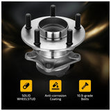 2x Wheel Hub & Bearing Assembly Rear For 2007-2016 Mazda CX-9 2WD ABS 512452 - product image 6