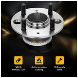 Rear Wheel Hub Bearing Assembly for 1990-2001 Acura Integra 1.8L 4 Lug Pair 512034 - product image 6