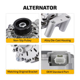 Alternator for Ford Escape 3.0L 2001-2004 For Mazda Tribute 3.0L 2001-2004 - product image 2