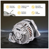 Alternator 150A 12V CW 6 Groove Direct for Infiniti M45 V8 4.5L 2006-2010 - product image 5
