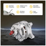 130A 12V S6 CW Alternator Assembly for Ford E-150 5.4L 2004 7776N 321-1772 - product image 5