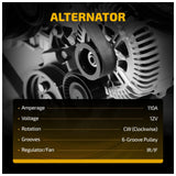 3x Alternator for Mazda 6 2006-2007 2.3L 110A 6-Groove L4 11169 L3M6-18-300A A003TJ3281 - product image 4