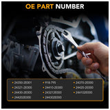 Timing Chain Kit With Exhaust Intake CVVT Gear for 2014-2019 Kia Forte 2.0L - product image 2