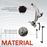 8Pcs Front Control Arm Ball Joint Tie Rod Kit for 2017-2022 Chrysler Pacifica 68229020AG – product image