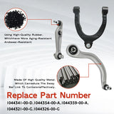 8Pcs Front Control Arms Lower & Upper & Sway bar links for 17-23 Tesla Model 3 Y 1044341-00-D – product image 3