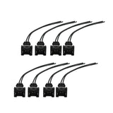8pcs Fuel Injector Connector Wiring Plugs Clips OBD1 EV1 Pigtail Cut & Splice – product image 4